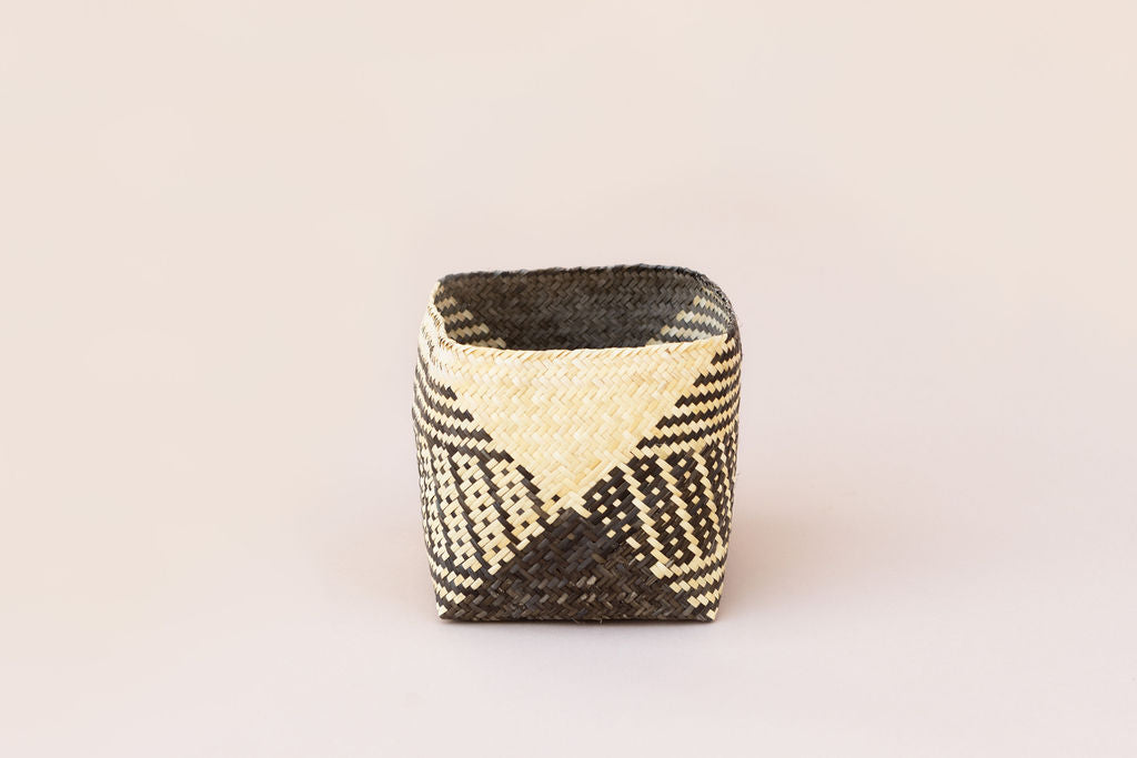 Rectangular Storage Basket Stripes