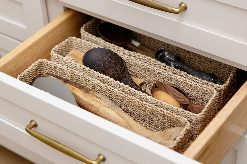 Abaca Medium Drawer Storage Tray | All Natural